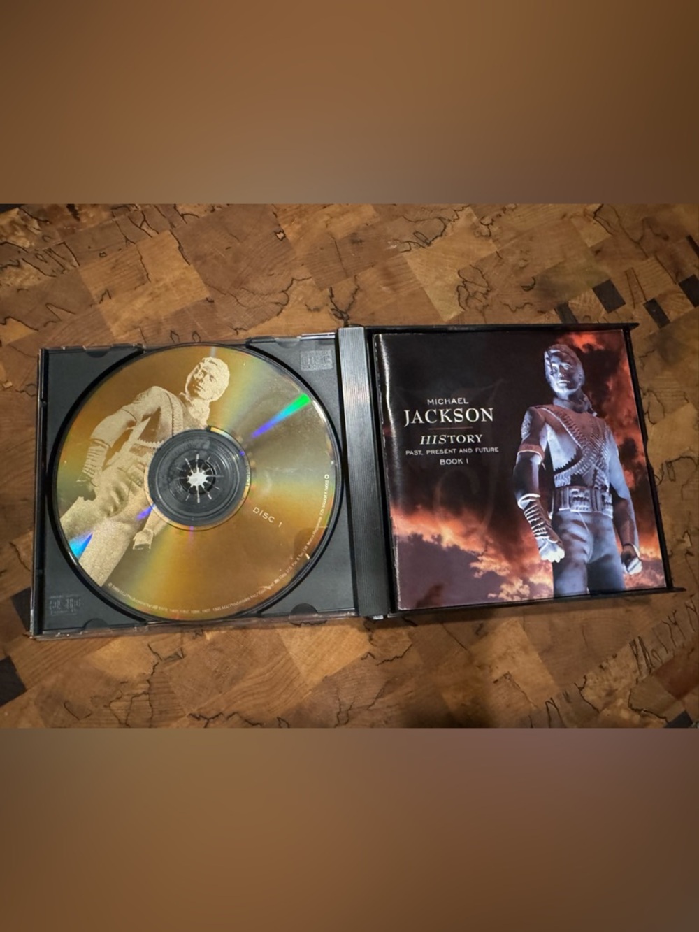 Michael Jackson : History Past, Present and Future Book 2-CD box set soundtrack